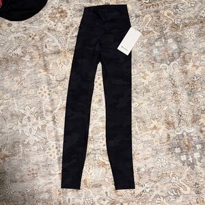 lululemon athletica Black Camo Wunder Train leggings